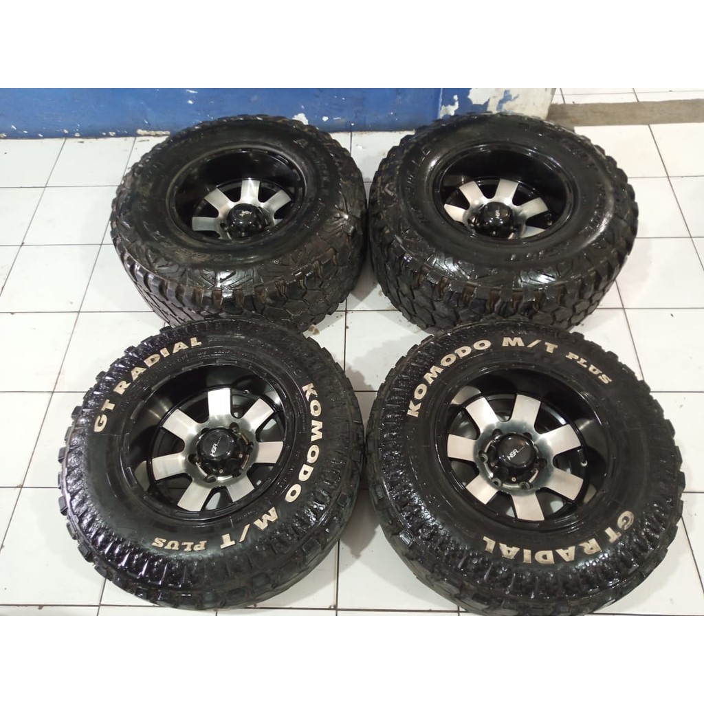 Velg Bekas Murah R15 Ring 15 untuk Hartop Ford Ranger Pcd.6x139,7 BMF