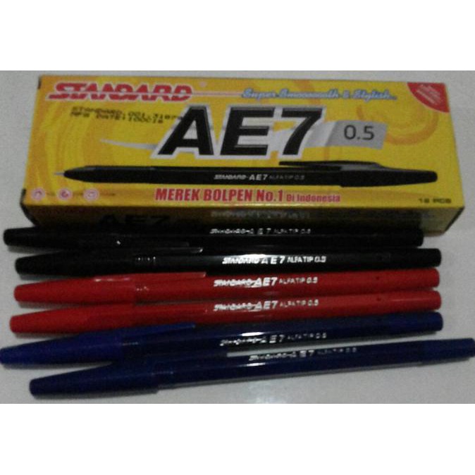 

Kualitas Terbaik Pulpen Standard AE7 / Pen / Ballpoint Hitam Biru Merah BARANG BAGUS