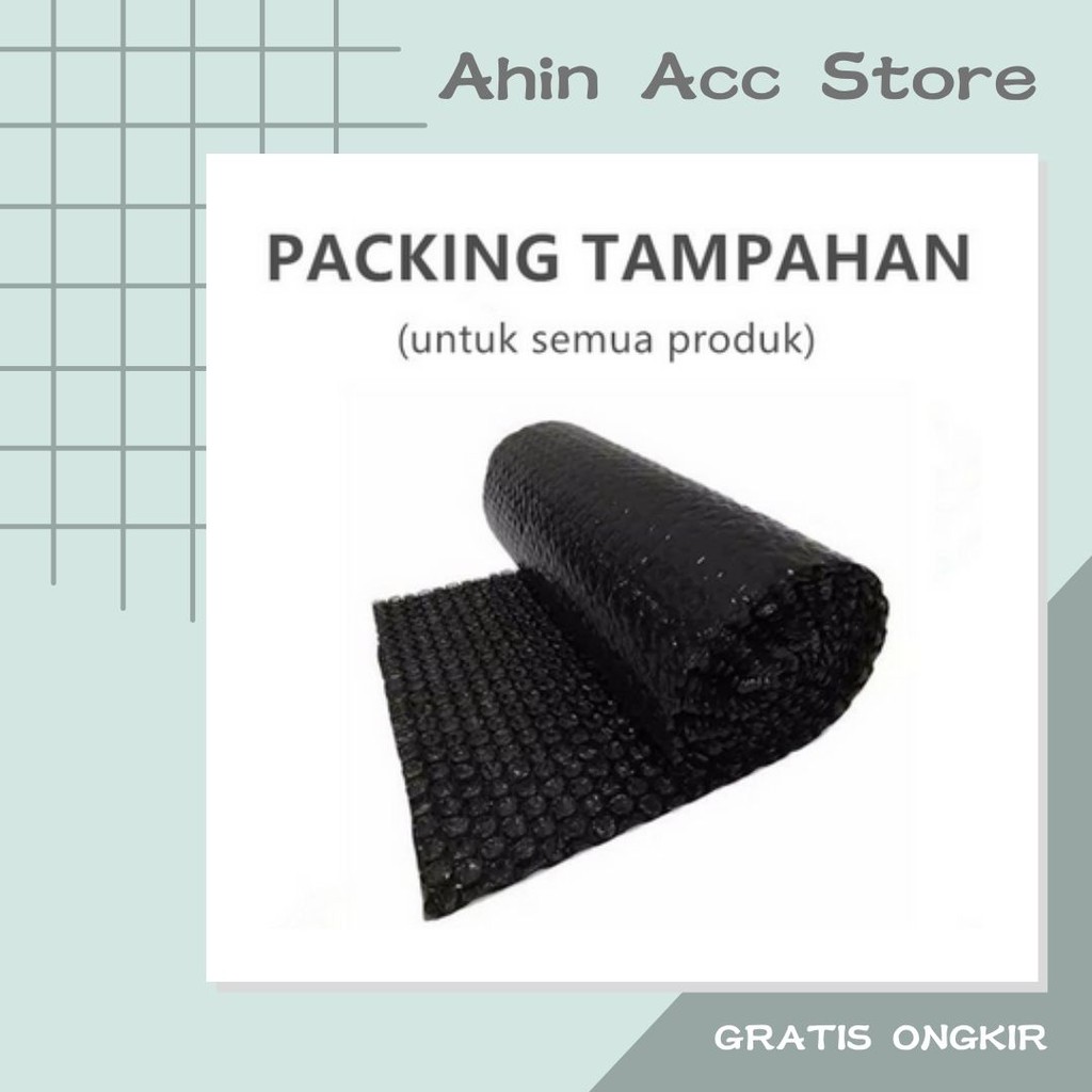 

Extra Packing Bubble Wrap Untuk Packing Per 1 Pcs Barang