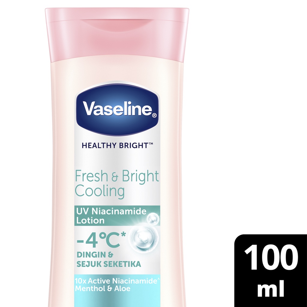 Vaseline Lotion Healthy Bright Fresh &amp; Bright Cooling 100ml