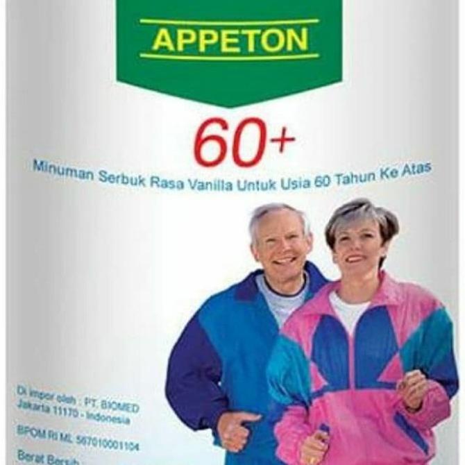 

[COD] Appeton 60+ vanilla susu untu lansia [COD]