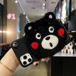 Kumamoto Case HP Gambar Kartun Beruang untuk oppo f1s A5S