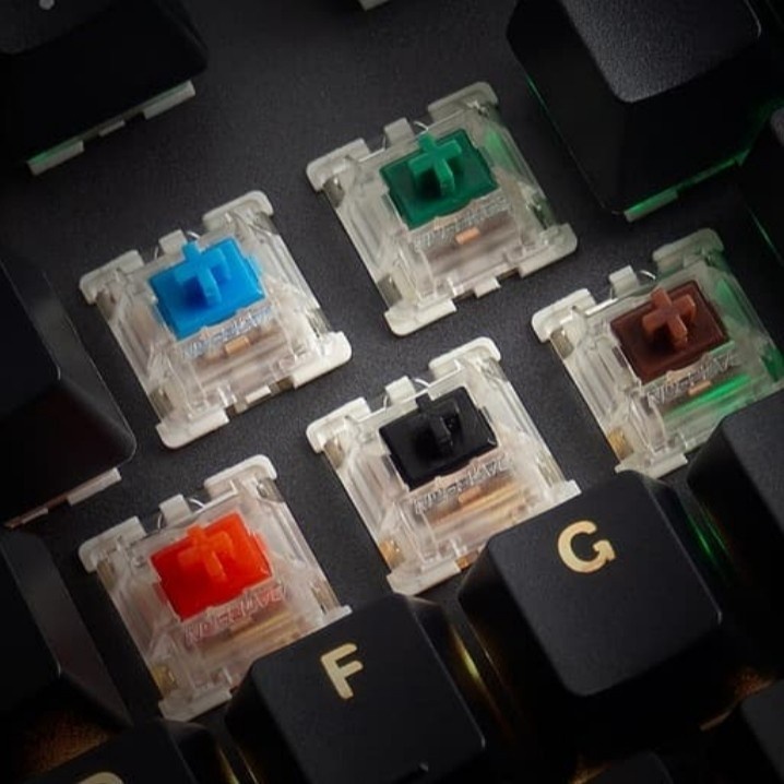 Tecware Phantom Elite 104 Gateron Yellow/Blue/Red/Black/Green Switches