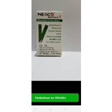 ♬ Paket lengkap strip Nesco gula darah / kolesterol / strip asam urat ☞