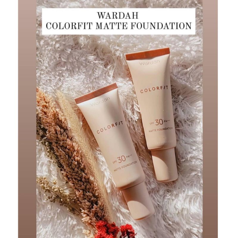 Wardah Colorfit Matte Foundation