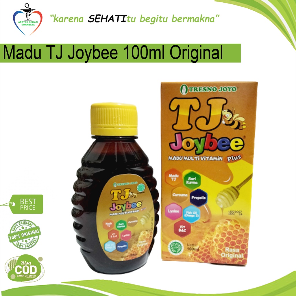 Madu TJ Joybe 100 ML Rasa Jeruk / Original