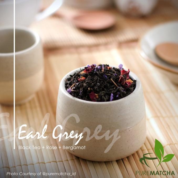 

[COD] Artisan Cafe Tea Earl Grey Indonesian Black Teh Rose Bergamot 100gr [COD]