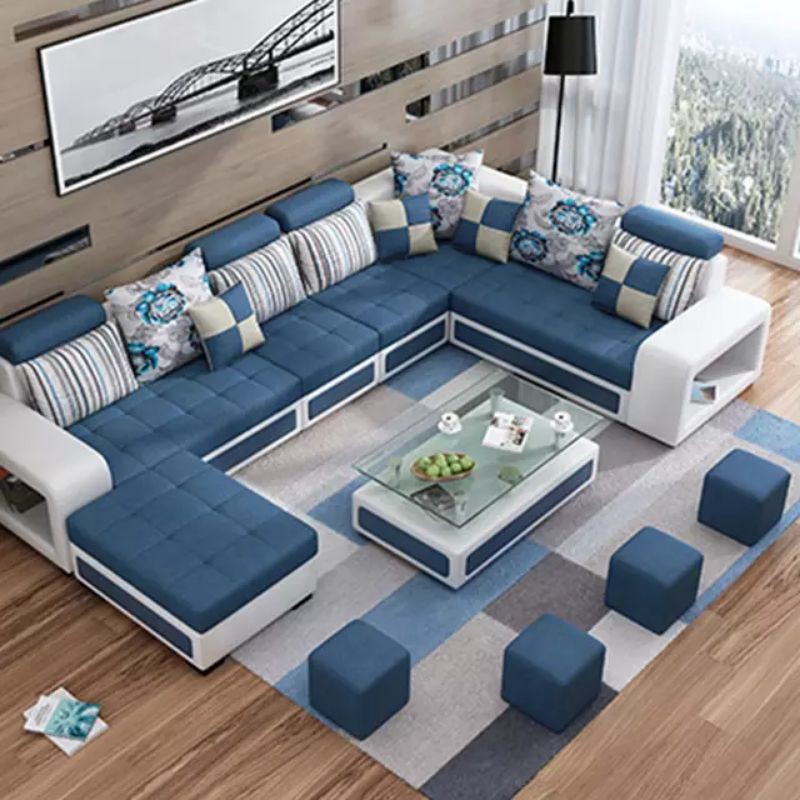 SOFA LETTER (U) KURSI RUANG TAMU/ KURSI BERANAK SUPER ELEGAN MEWAH BERGARANASI COD