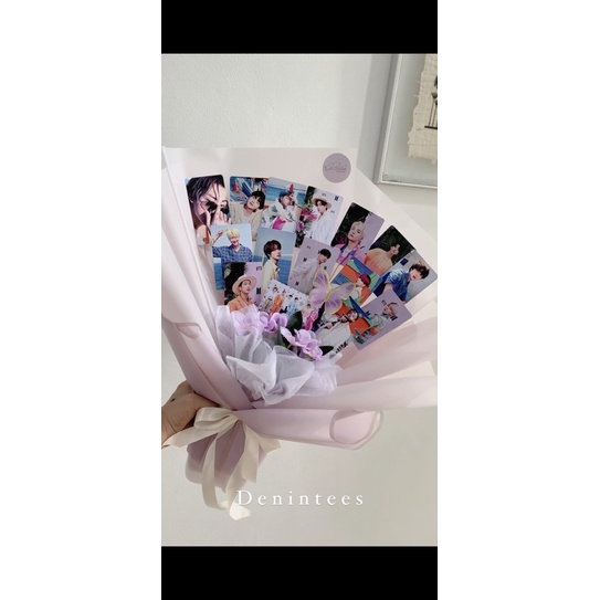 

buket bts card lucu boleh request