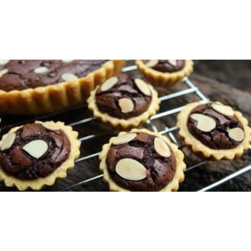 

pie Brownis almon chocochip/pie renyah