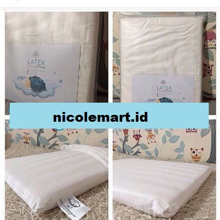 Babyminds Latex Pillow / Latex Pillow / Bantal Bayi / Bantal Guling Latex