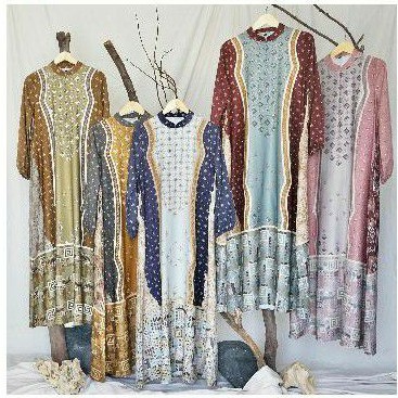 Ankara dress heaven lights (hl)