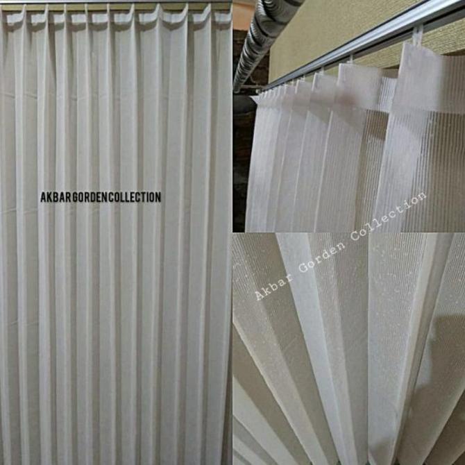 Vitrase polos Vitrase gorden Gorden siang Gorden dalam bahan tebal