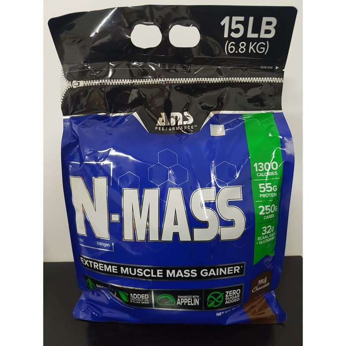 ANS N Mass 15 lbs Gainer NMass N-Mass 15lbs 15lb lb Protein Susu Gym