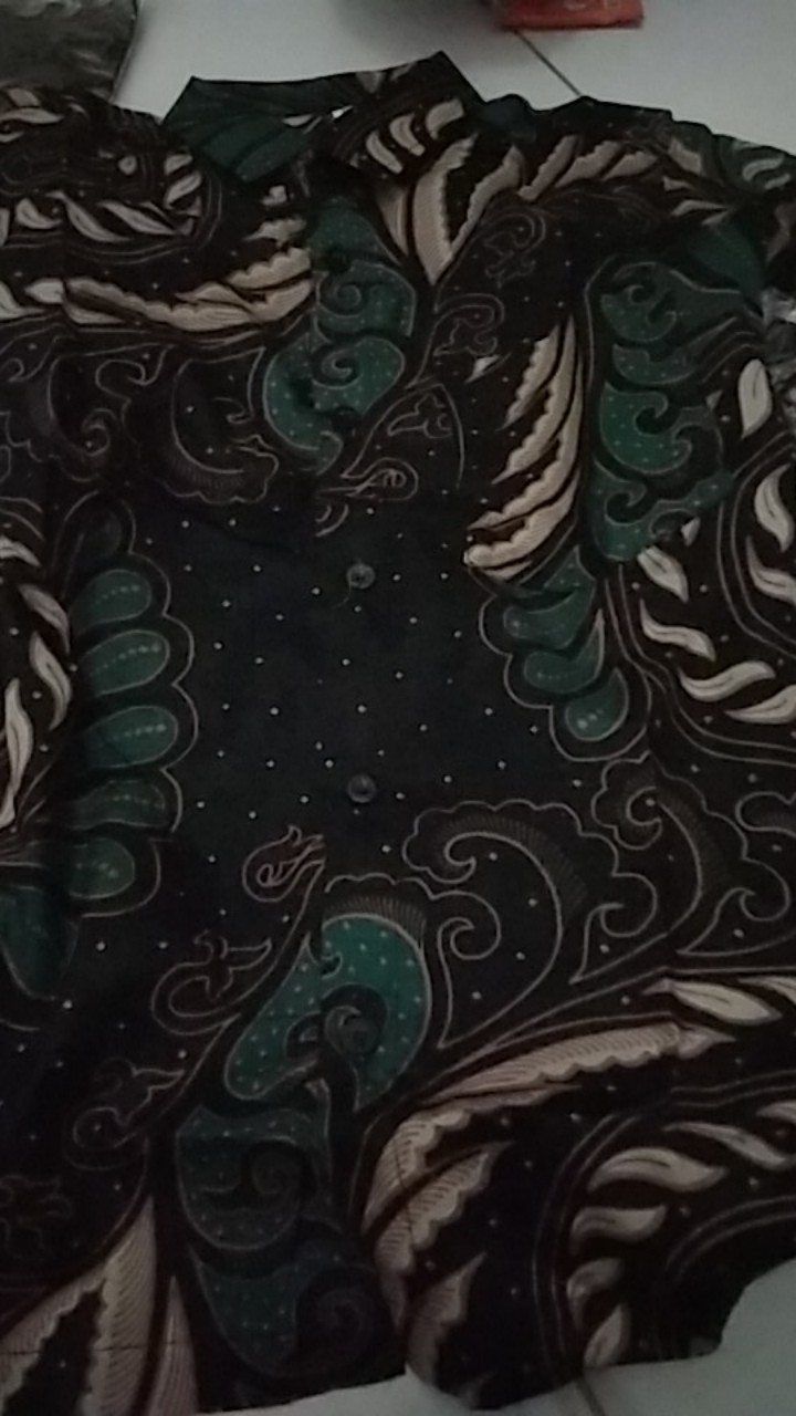 Kemeja Batik Anak Cowok Usia 3-12 Tahun Lengan Pendek