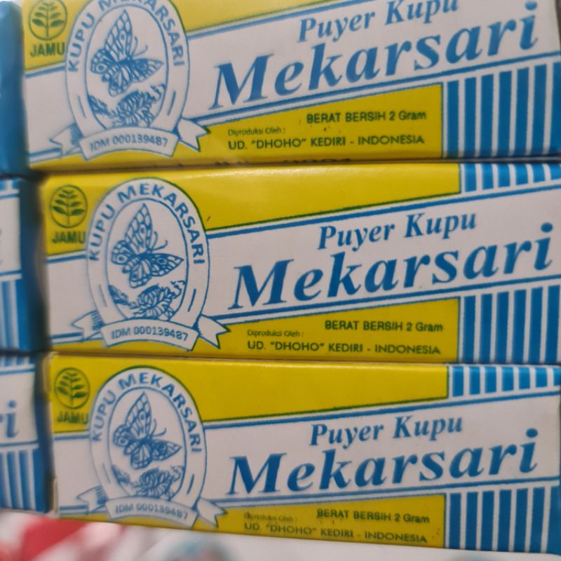 Puyer kupu mekarsari / kioe kiet ban eng san
