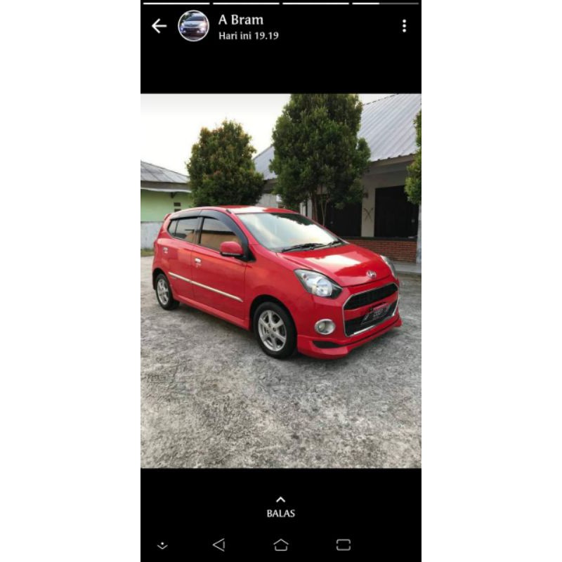 bodykit depan agya/ayla