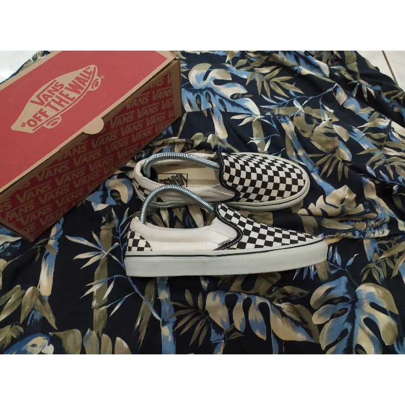 Vans Slip On Checkerboard Global Second Original