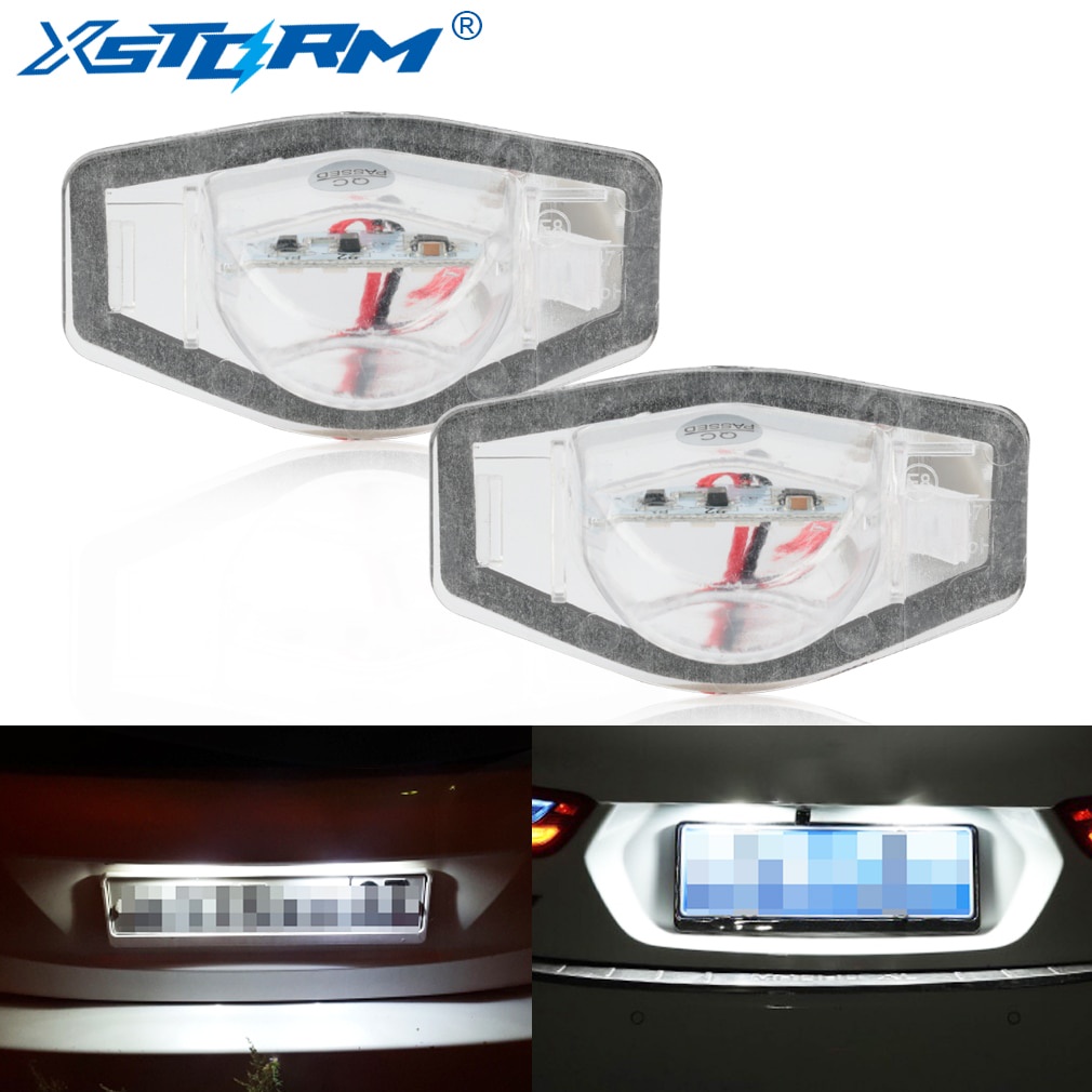 PREORDER Car LED Number Backlight Lamp License Plate Lights Auto Bulb Canbus 12V 6500K For Honda Crv