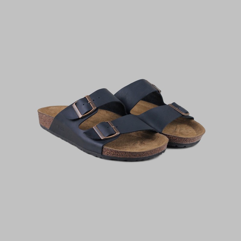 ARTAP Footwear - Sandal Kulit Asli Pria - Ekagi CH Black