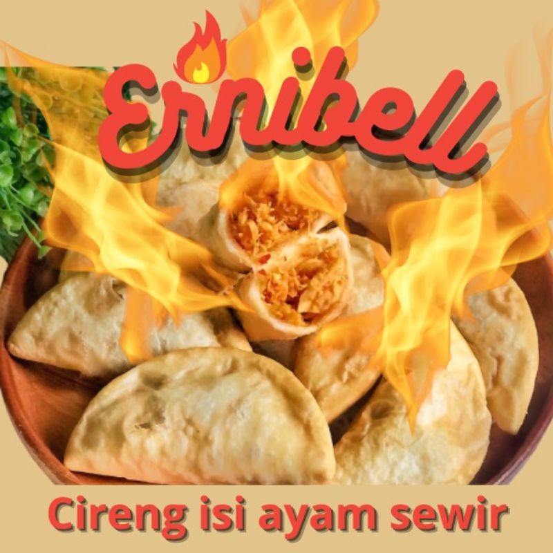 

cireng isi ayam suwir pedas(1 pack isi 10 pcs)