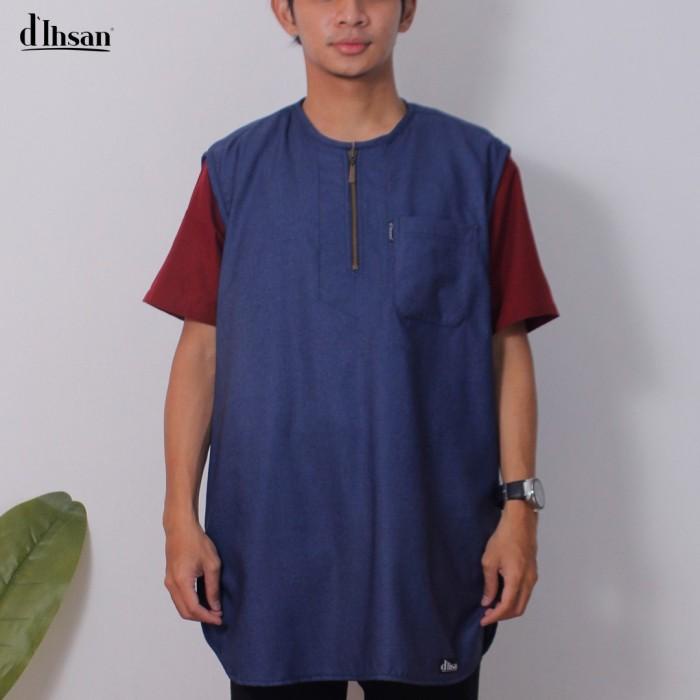 Rompi Sholat Pria d'Ihsan Polos Rompi Gamis Pria Baju Shalat Pria