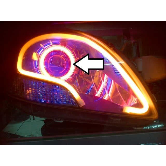 LAMPU HEADLAMP PROJECTOR ANGEL EYES