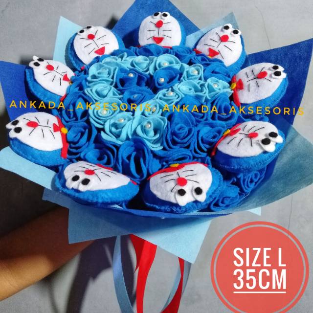 Bunga Bouqet Flanel/ Bunga Wisuda (READY SIAP KIRIM)