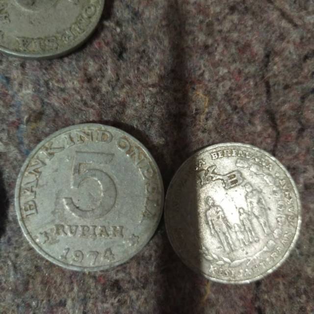 koin 5rupiah KB