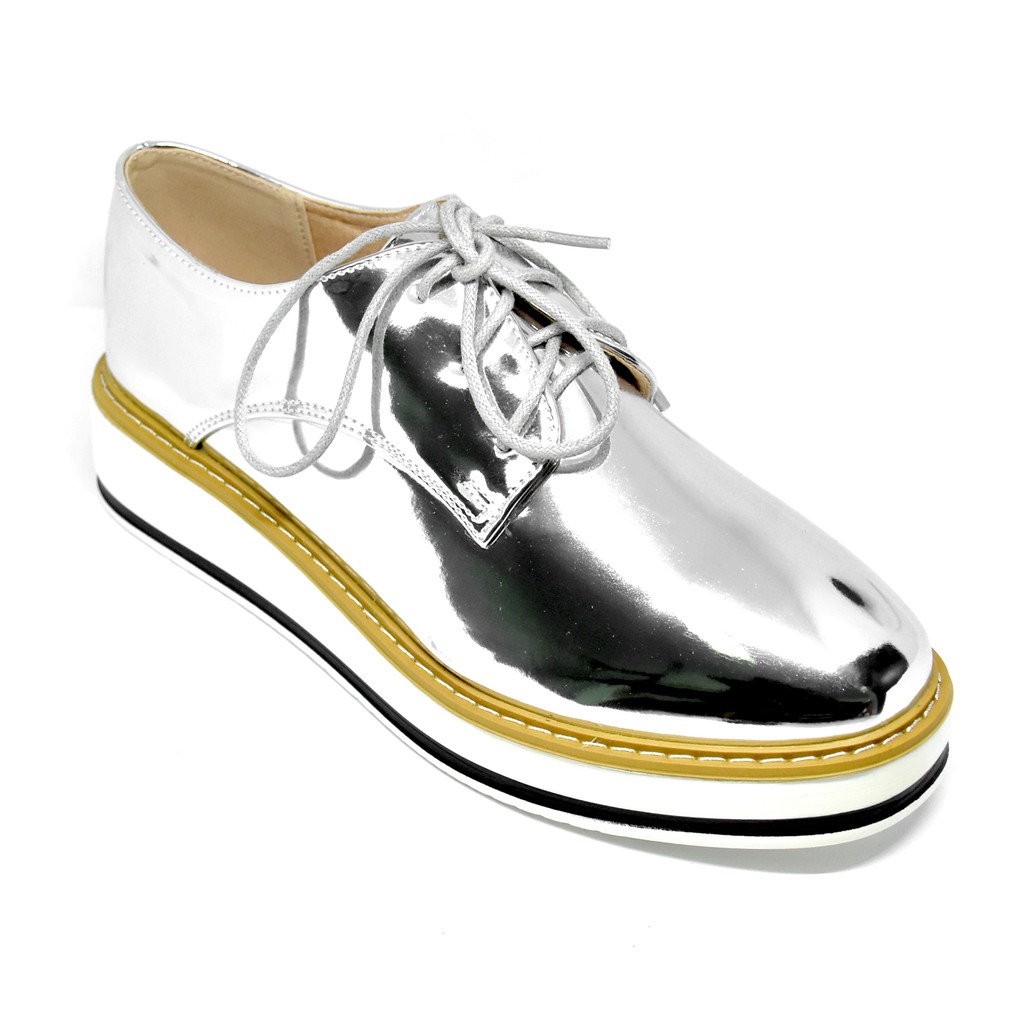 Ekydo Sepatu Venetian 03 Silver