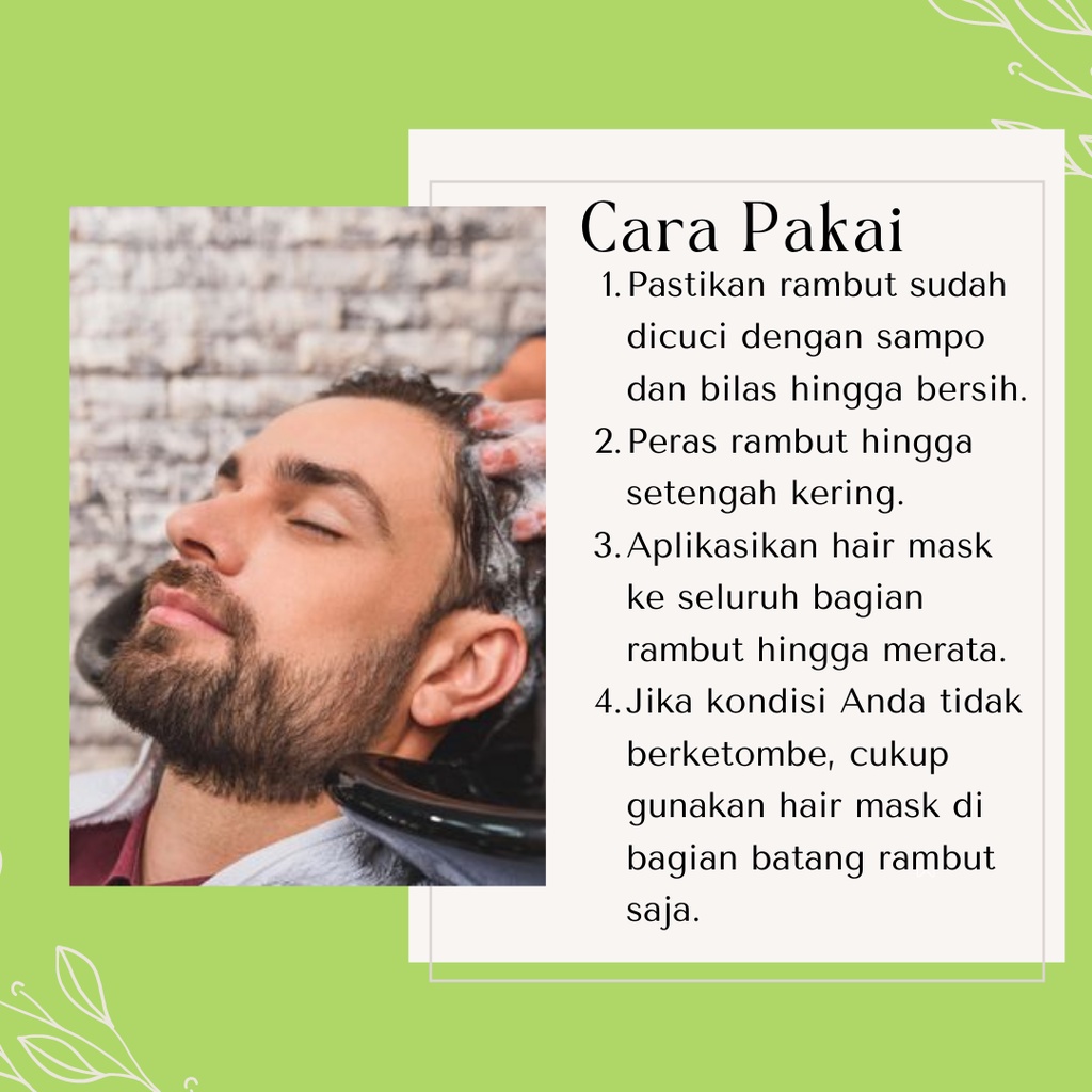 Pelembab Rambut Kering Cream Pelembut Pelurus Permanen Vitamin Rontok Dan Ketombe Tanpa Catok Pria Wanita Original Bpom