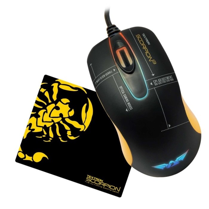 Mouse Gaming Armaggeddon Textron Scorpion 3 Wired 4800 CPI