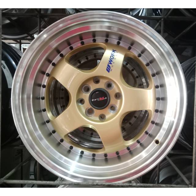 Free ongkir Velg mobil work meister r17 x 7,5/8,5 hole 8 pcd 100/114,3 et 40/32