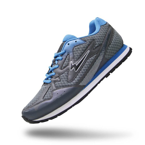 Terbaru Sepatu Eagle Aero Abu Biru Muda - Running Shoes