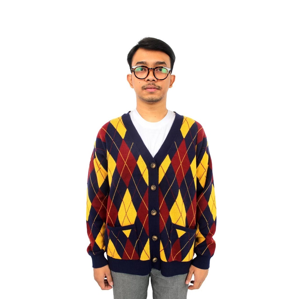 Best Seller Knitwear Cardigan Panjang Kardigan Rajut Pria Wanita Panjang Jaket Rajut Unisex Tebal Ha
