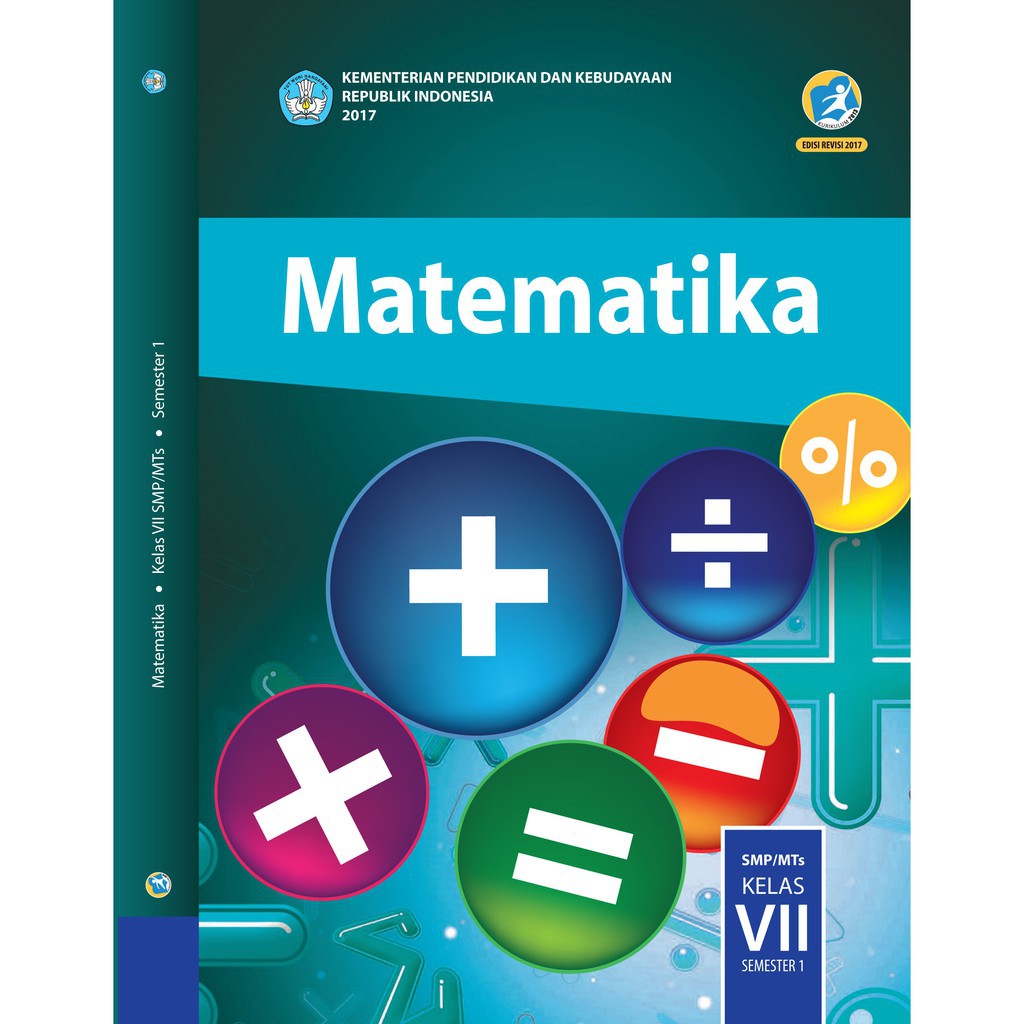 Buku Matematika Smp Kelas 7 Semester 1 K13 Revisi Shopee Indonesia