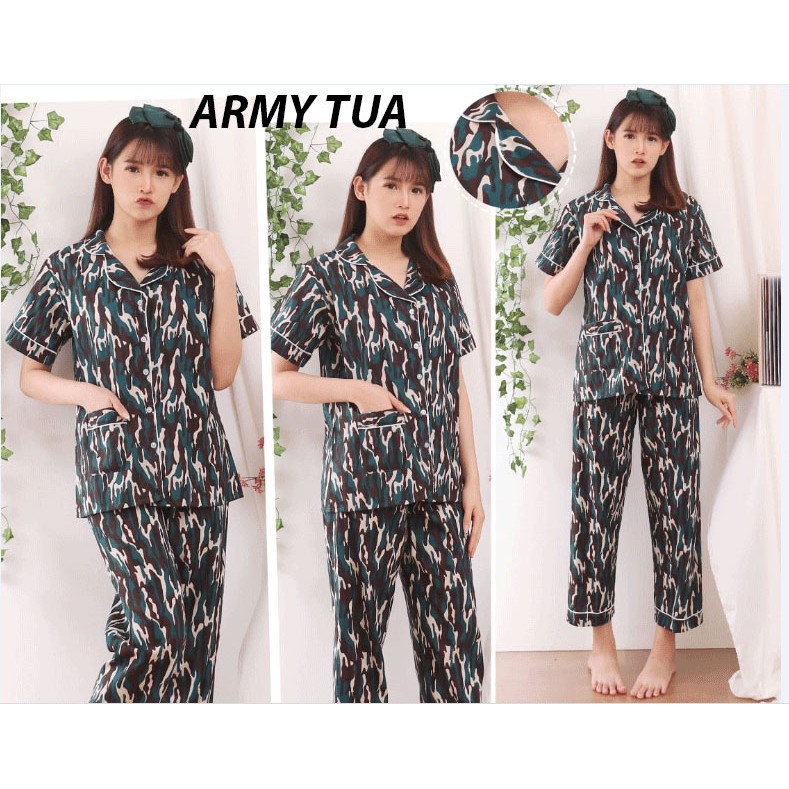 Setelan Piyama Premium Baju Tidur Motif SLEEP WEAR Pijamas Termurah!!