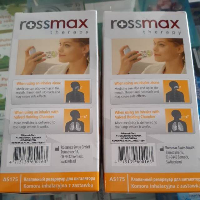 Rossmax Aerospacer AS175  / Anti-static Chamber / alat terapi asma / Rossmax