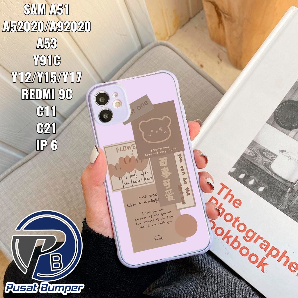 SS076 SOFTCASE Oppo A15 A15S A16 A37 Neo 9 A57 A39 A71 A83 A9 A5 A52 A92 A53 A33 A54 A74 A31 A8 A1K 2020 A36 A76 A55 PB1103-3