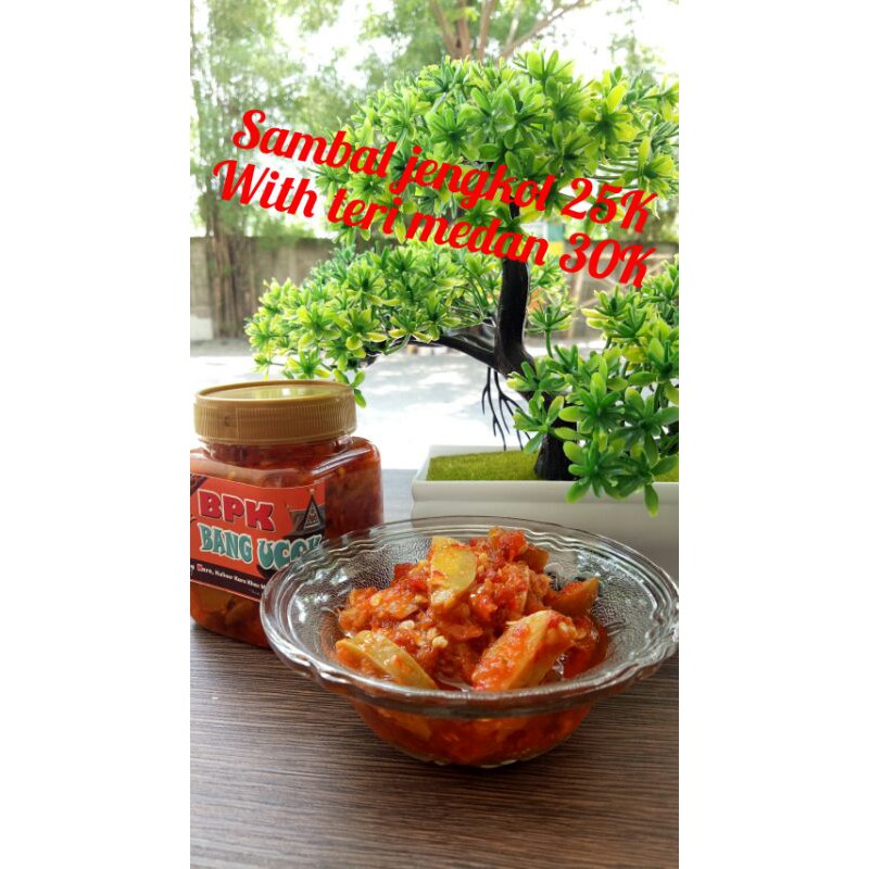 

SAMBAL JENGKOL TERI MEDAN 200GR