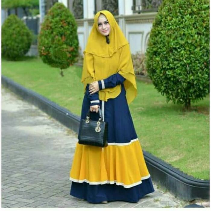 Unik Baju Busana Muslim Wanita Gamis Syari Pesta Kanaya Balotely Terbaru Limited