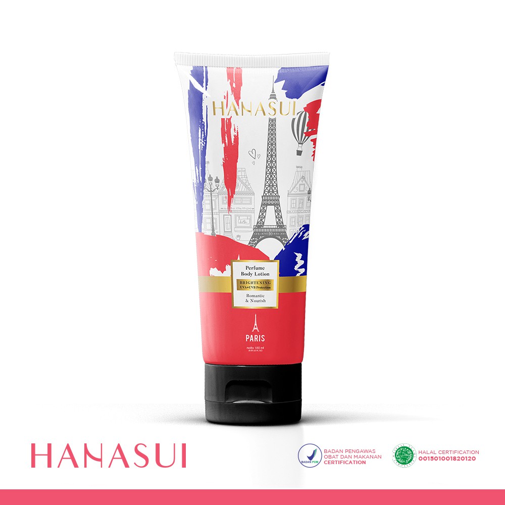 HANASUI Brightening Perfume Body Lotion Paris Shopee Indonesia
