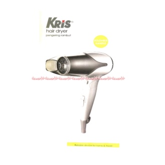 Kris Hair Dryer Alat Pengering Rambut Hair Drayer Grey Abu - Abu Foldable Handle Krishair Dry Hairs