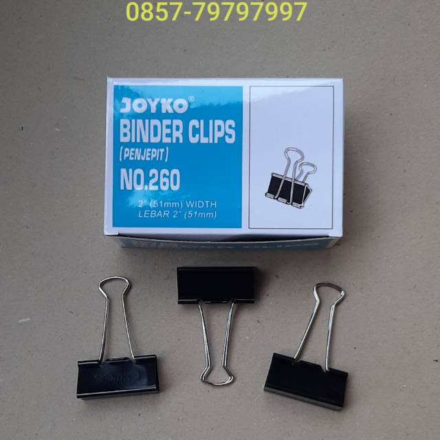 

Binder Clips 260