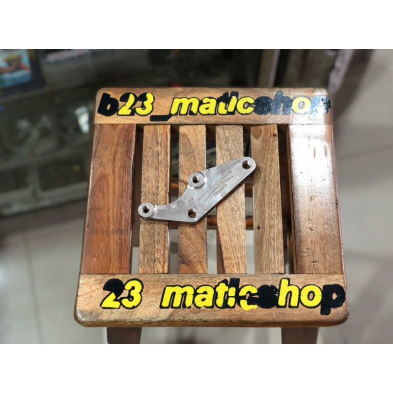 Breket kaliper nissin samurai 4 p chemco yamaha yzf r25 piringan ori shock ori nissin samurai 4 p