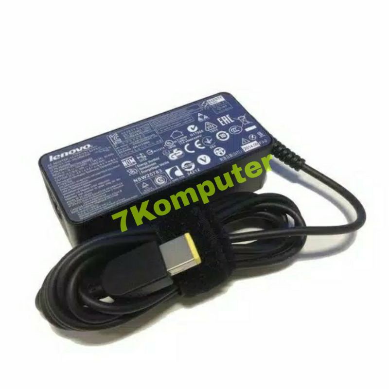 Adaptor Charger Laptop LENOVO 20V - 2.25A (PLUG USB) ORIGINAL