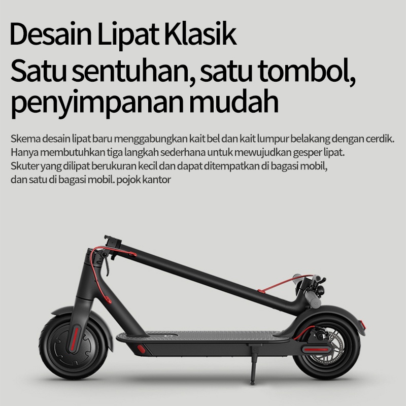 Skuter Elektrik Lipat - Setara (Electric Scooter) Xiaomi paragraf yang Sama scooter anak / Scooter dewasa / Skuter terbaru