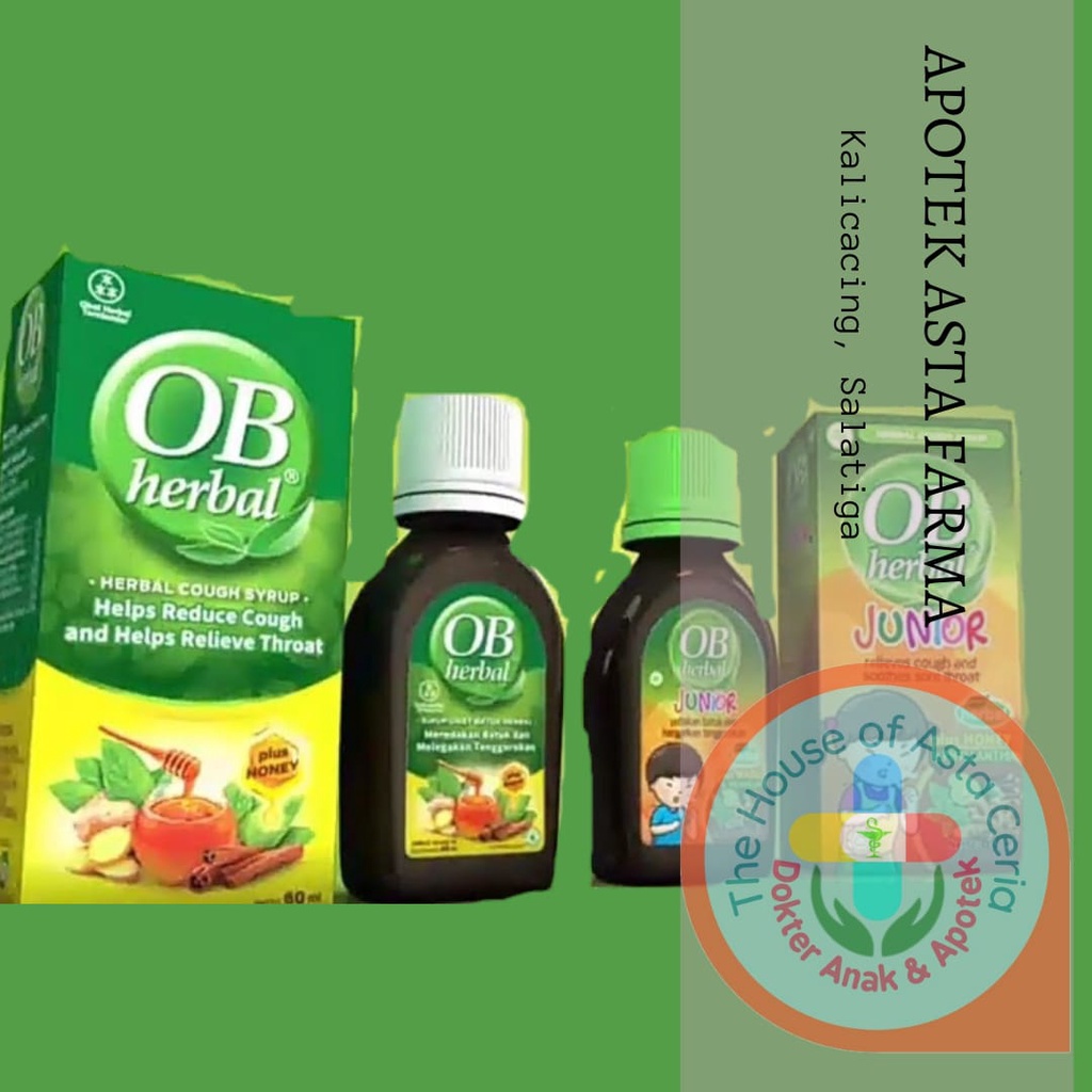 Ob Herbal, Sirup Obat Batuk Herbal