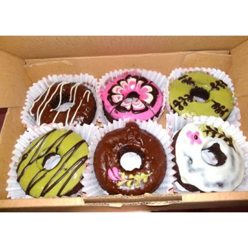 

brownies donat isi 12