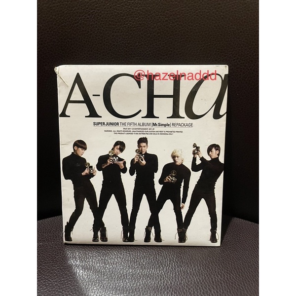 [ORIGINAL] ALBUM ACHA SUPER JUNIOR OFFICIAL